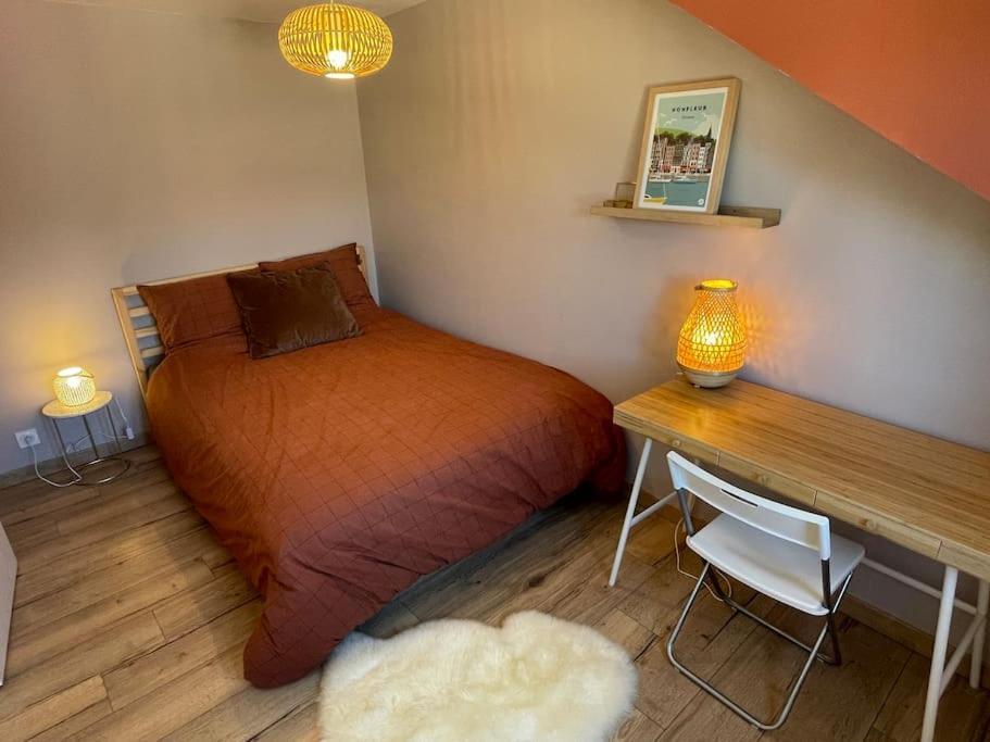 La Petite Ardoise - Maison Au Calme Pour 4 Pers Honfleur Buitenkant foto